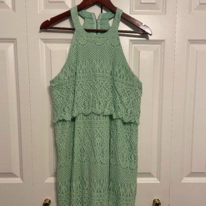 Maurices Mint Green Mini Dress